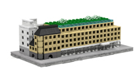 Legomodell av Sveavägen 44 - Miniatyr som giveaway