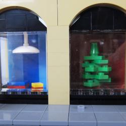 Spårvägsmuseet - NK Julskyltning i LEGO