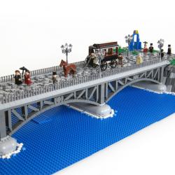 Djurgrdsbron Lego 1890 Utställningen bit för bit