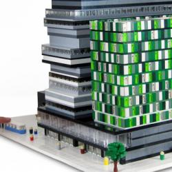 Arkitektkontor beställer fysiska modeller av LEGO