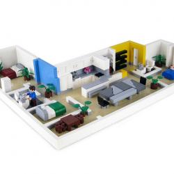 Interioeren Lego Oeversiktsmodell