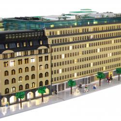Arkitekturmodell av LEGO – Arkitekturmodeller på uppdrag av Skandia Fastigheter – Sveavägen 44