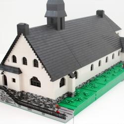 Enskede kyrka firade 100 år med LEGO modell