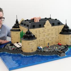 Giveaway event med Legomodell av Örebro slott