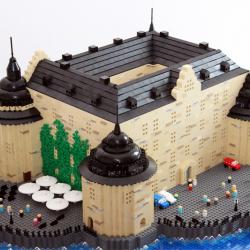 Lego event - Örebro slott - Miniatyr som giveaway