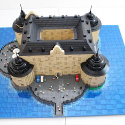 Örebro slott LEGO modell som giveaway