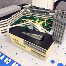 Lego Modell Linnuniversitetet Skanska